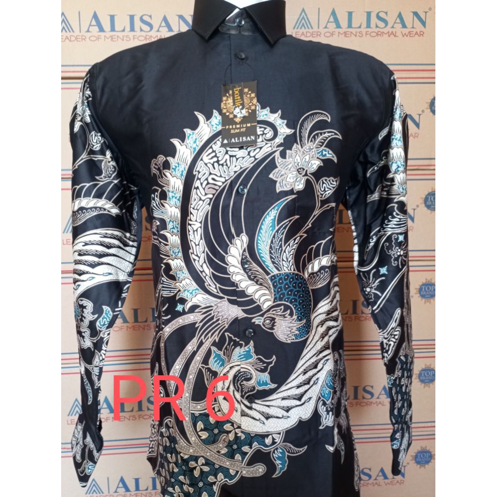 Batik Alisan slimfit lengan panjang premium
