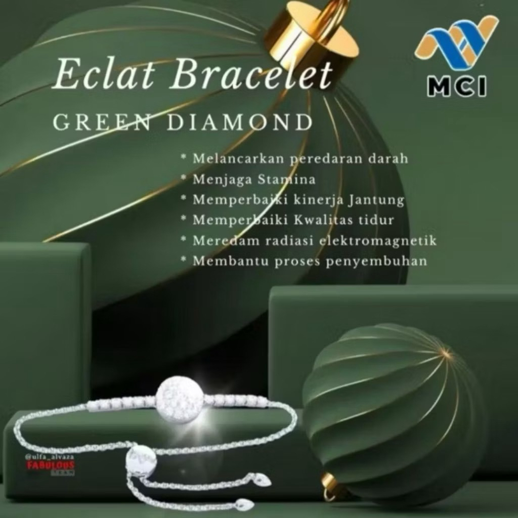 GELANG ECLAT MCI ORIGINAL 100%