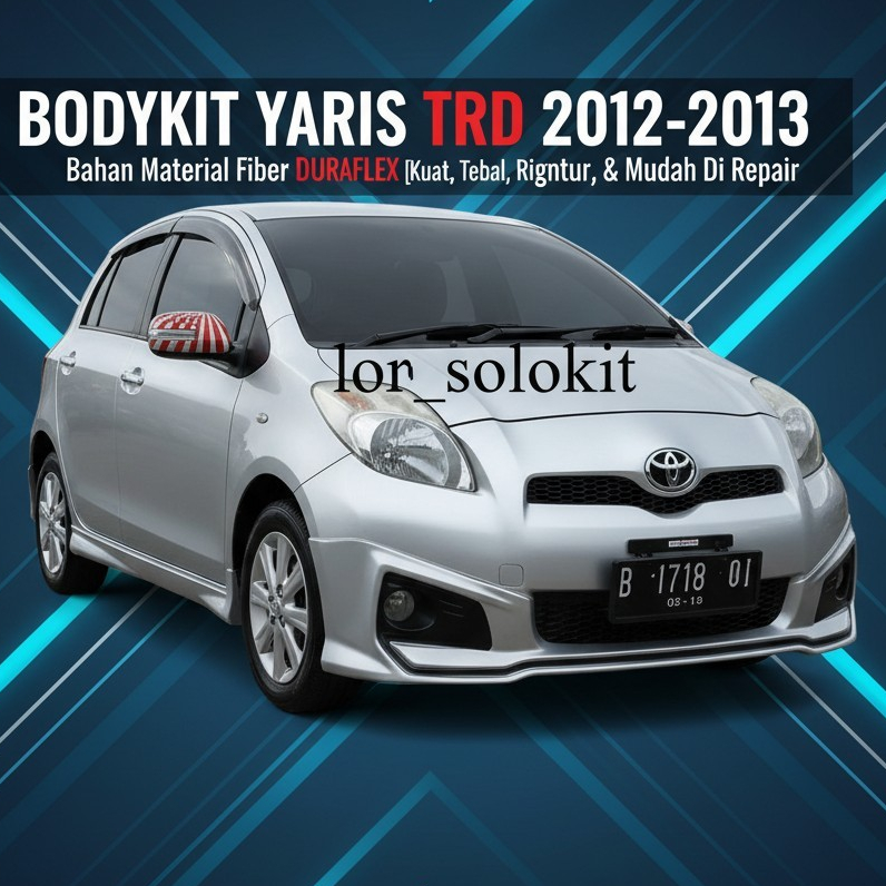 [READY] Bodykit Depan-Belakang-Samping Yaris 2012-2013 TRD