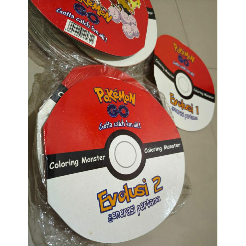 Buku Mewarnai Pokemon