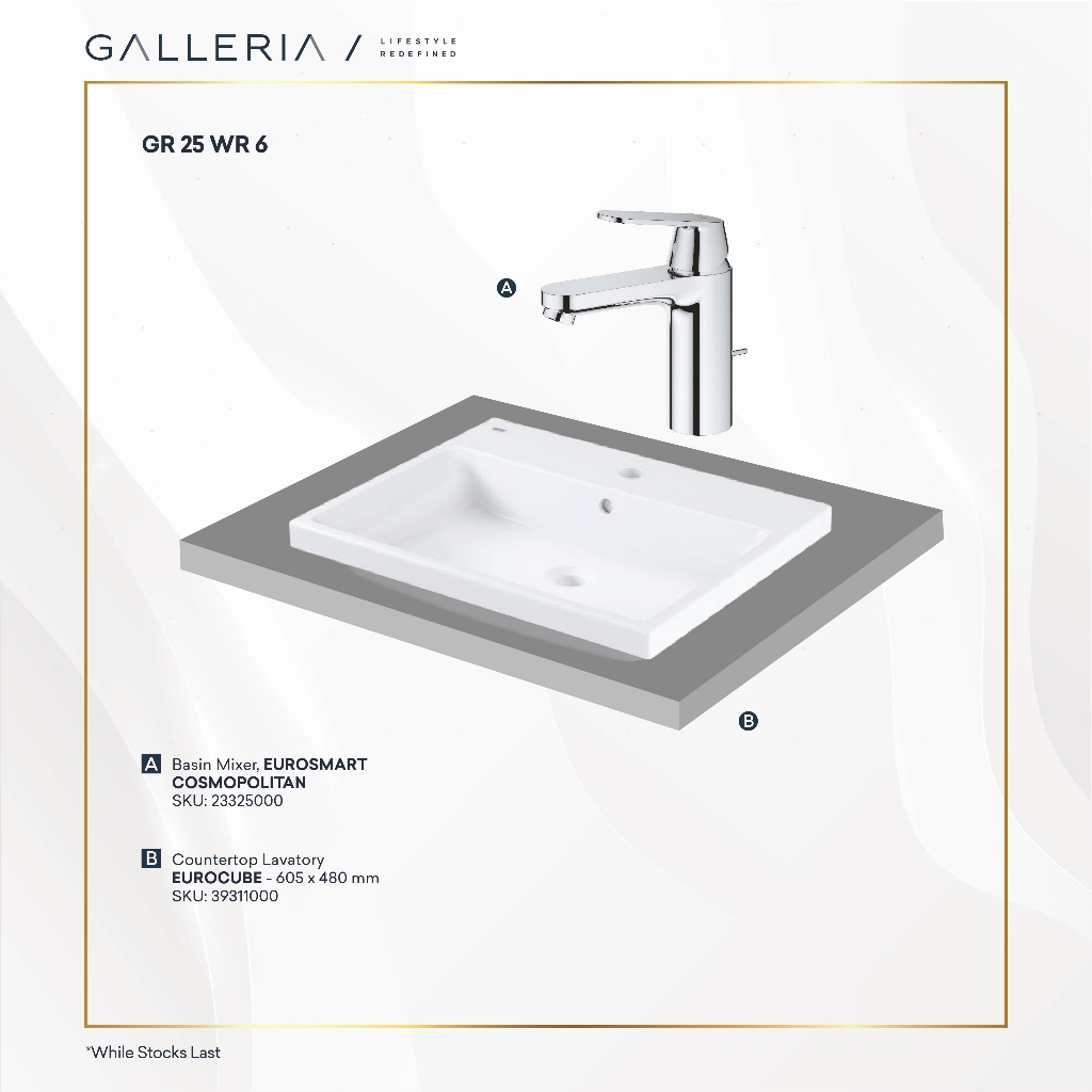 Grohe Ware Package 2 / Grohe Paket Wastafel