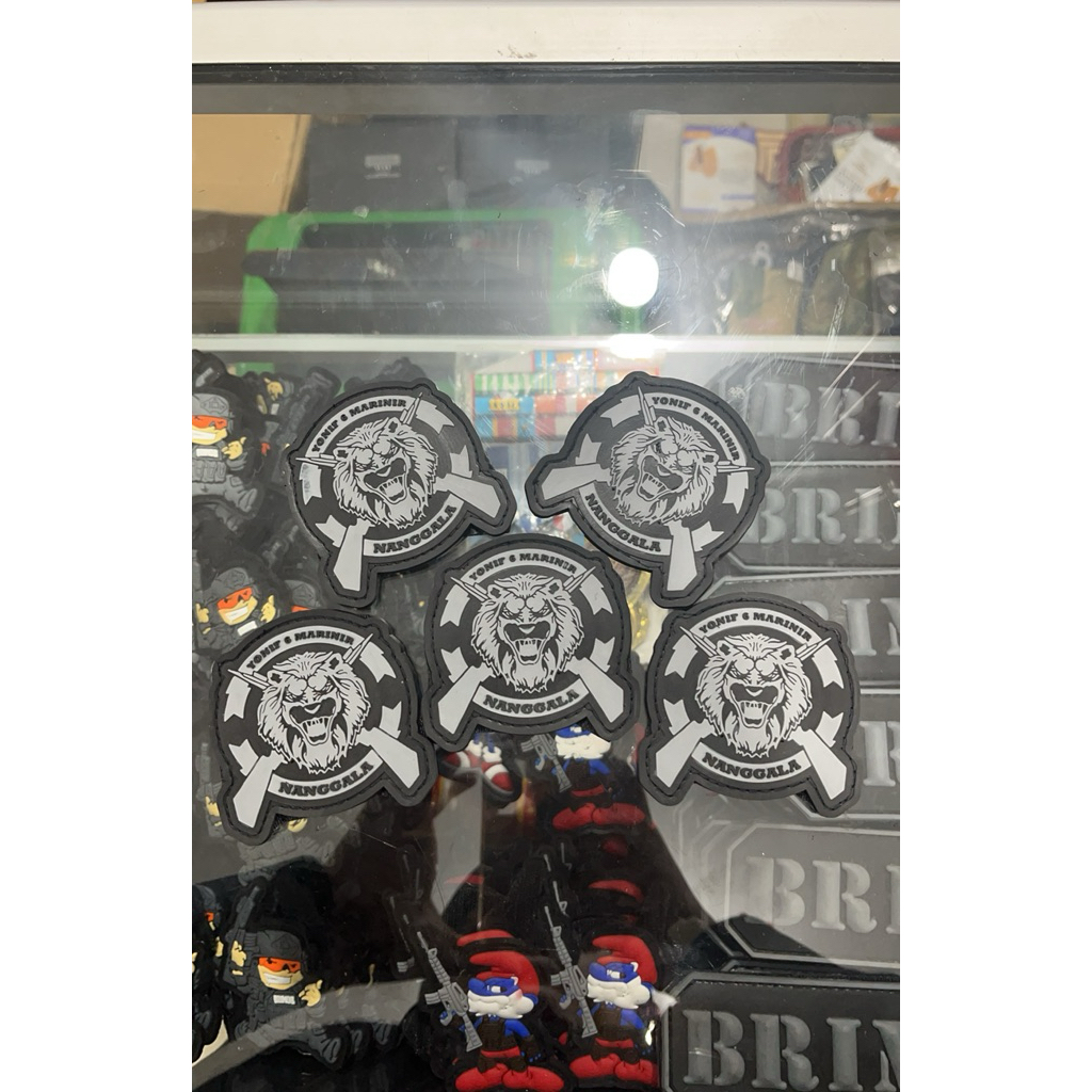 MORALE PATCH PVC TACTICAL NANGGALA YONIF 6 MARINIR