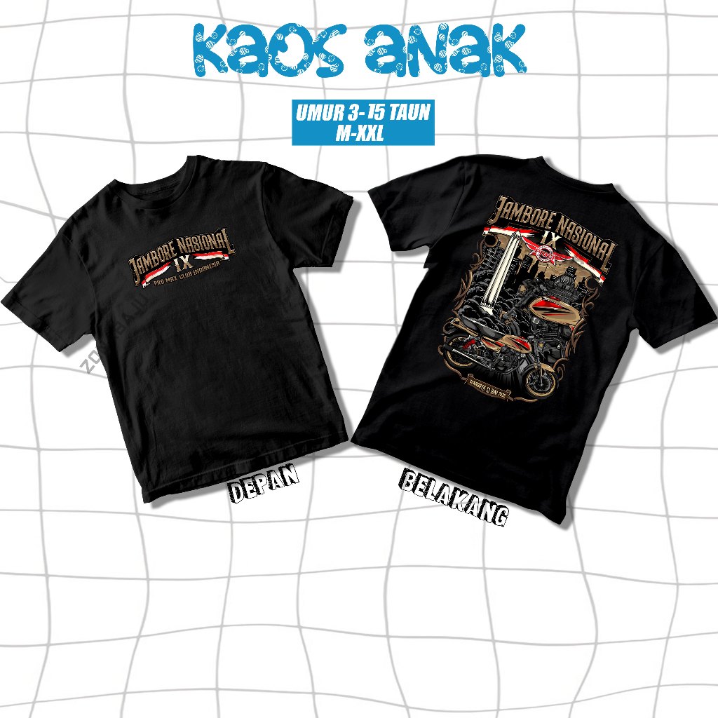 kaos ANAK jamnas PMCI IX jamnas Jambore nasional PMCI surabaya