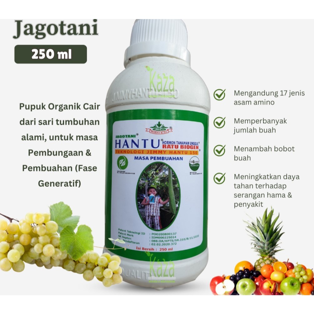 Pupuk Jimmy Hantu NPK JAGOTANI  Hormon Masa Pembuahan