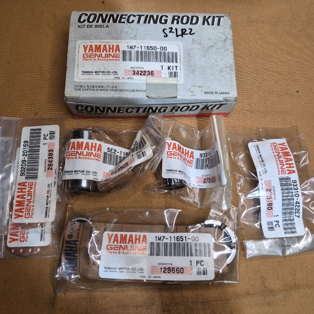 Stang Piston Stang Seher Yamaha RX100 RX 100 DT100 DT 100 Original NOS Japan 1M7-11650-00