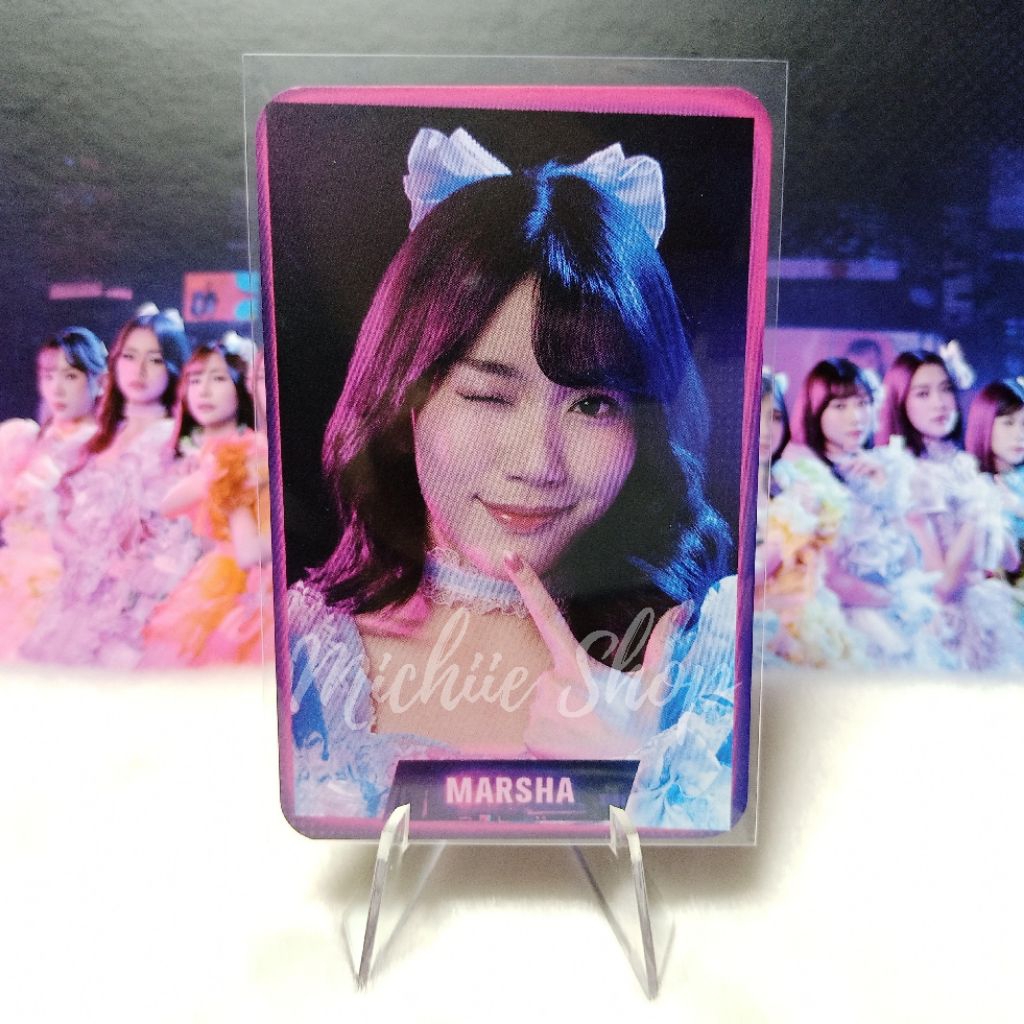 Photocard Marsha JKT48 Andai Ku Bukan Idola Official | Photocard JKT48 Marsha Andai Ku Bukan Idola