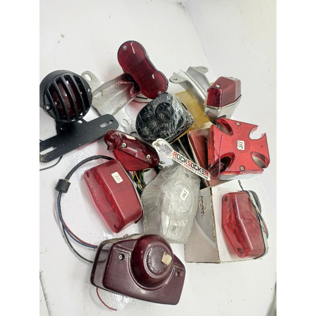stoplamp custom cb gl c70 c50 lampu stop motor custom cb gl c70 c50