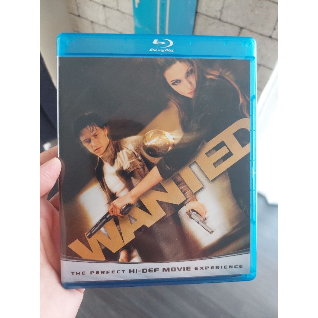 bluray original film action wanted james mcavoy angelina jolie
