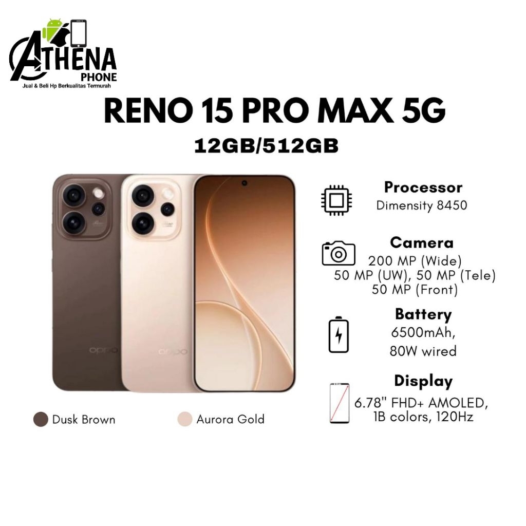 Oppo Reno 15 Pro Max 5g 12/512GB