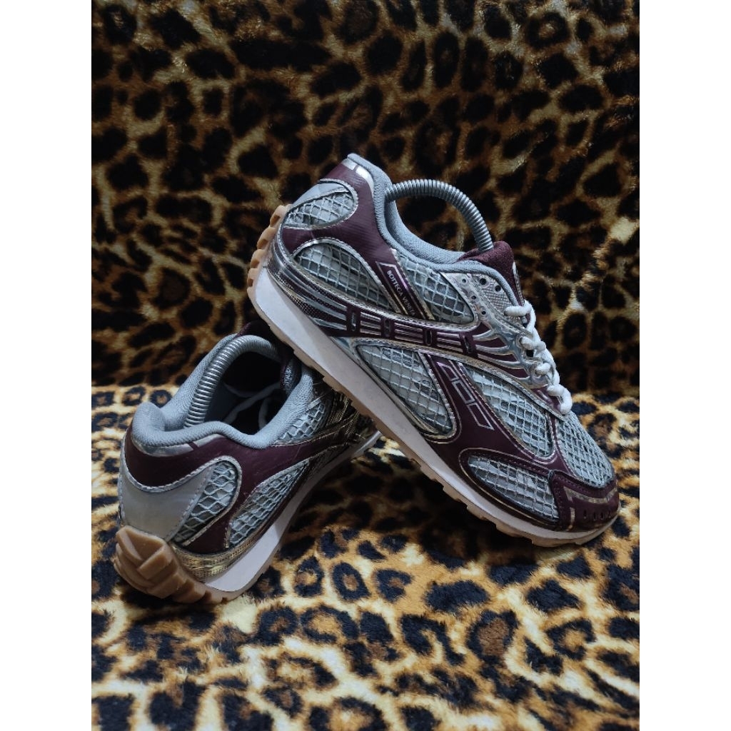 sepatu casual luxury by bottega Veneta red orbit SCN brand original