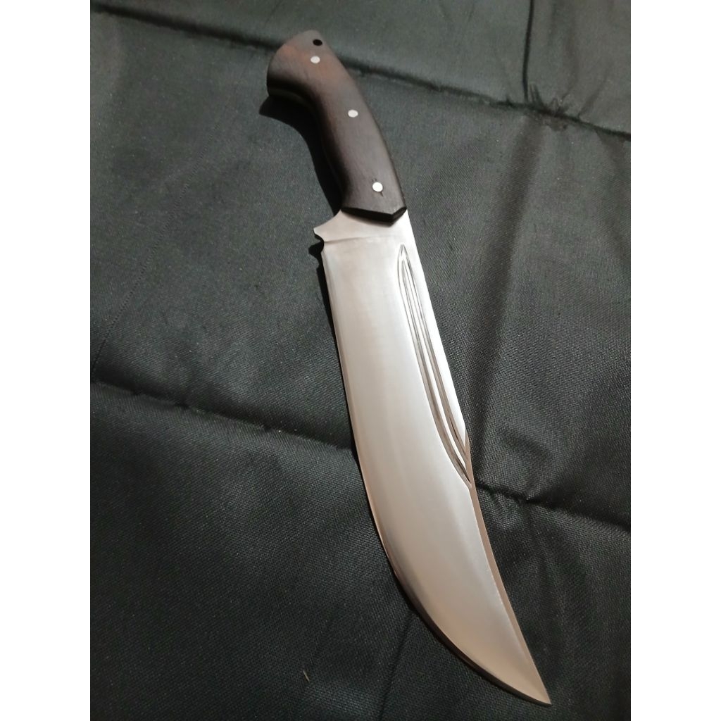 BIG BOWIE TEBAS BAMBU KAYU HUNTING SURVIVAL