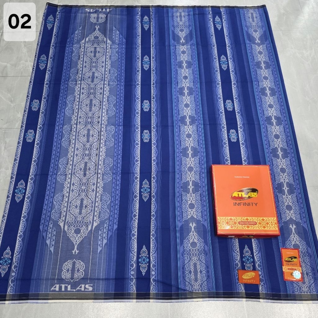 Sarung Atlas Infinity Jaguard Full songket