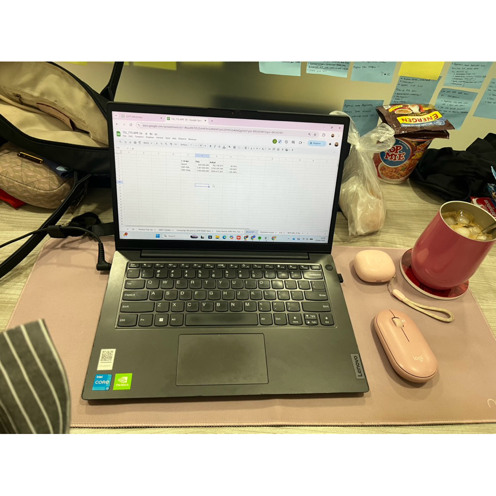 [PRELOVED] Mouse pad keyboard deskmat alas laptop