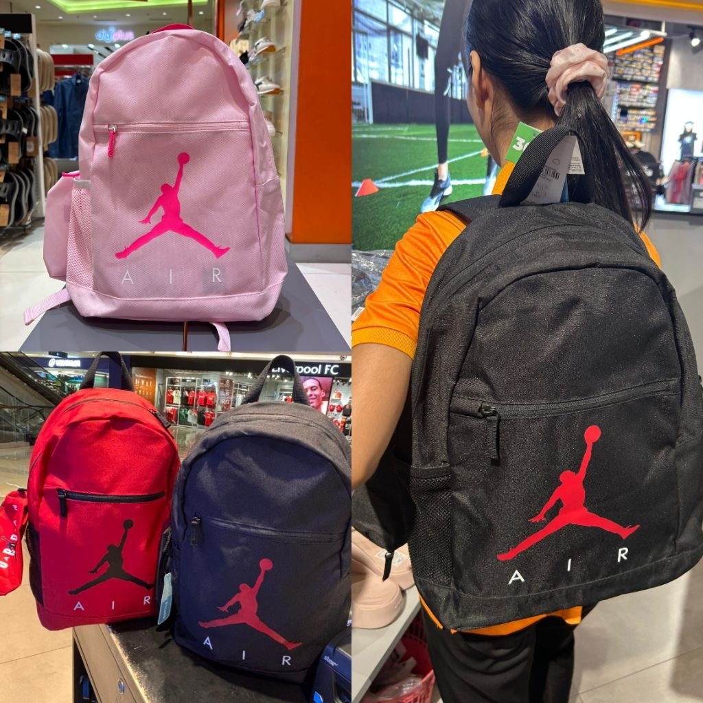Backpack Jordan Free Pencil Case - Backpack Sekolah - Backpack Nike Jordan Remaja - Tas Ransel Sekol