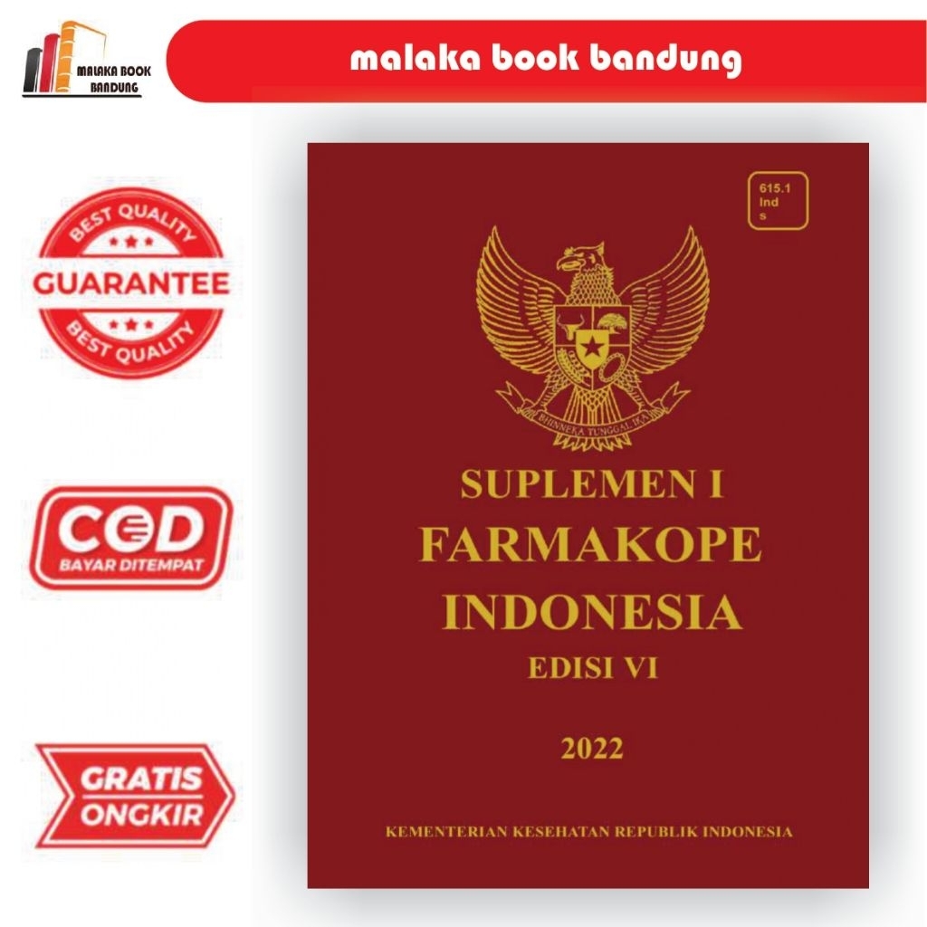 BUKU SUPLEMEN 1 FARMAKOPE INDONESIA edisi 6 2022