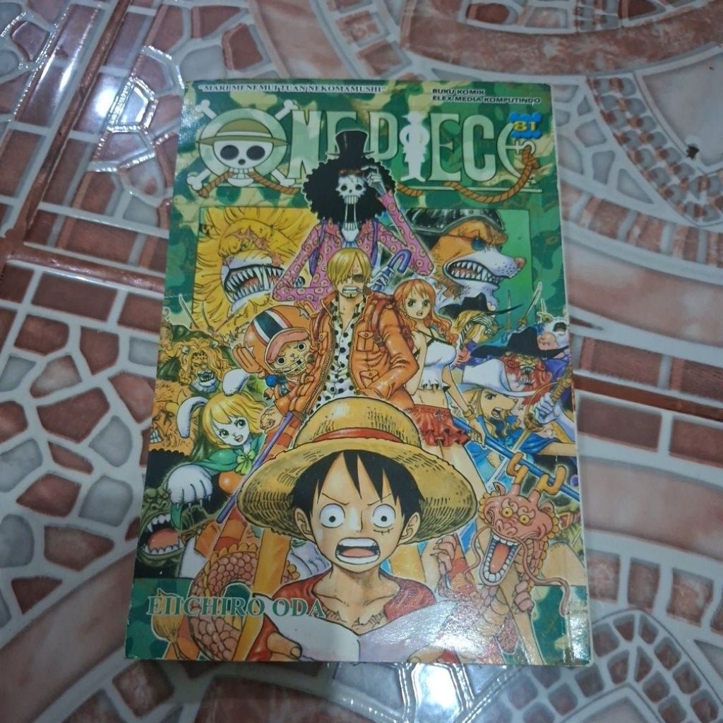 komik one piece 81 original