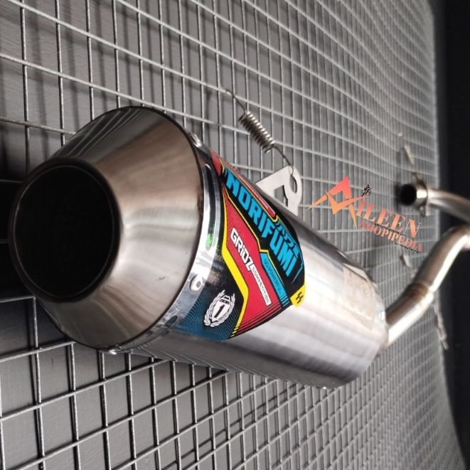 Knalpot Norifumi Gridz Kompetisi Bore Up KLX 150 BigFoot Dtracker CRF 150 L Yamaha WR 155 Supermoto