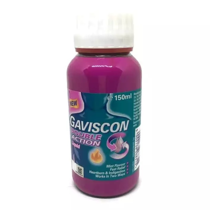 Gaviscon Double Action Liquid Maagh Mag Maag Mual Kembung Sakit Perut