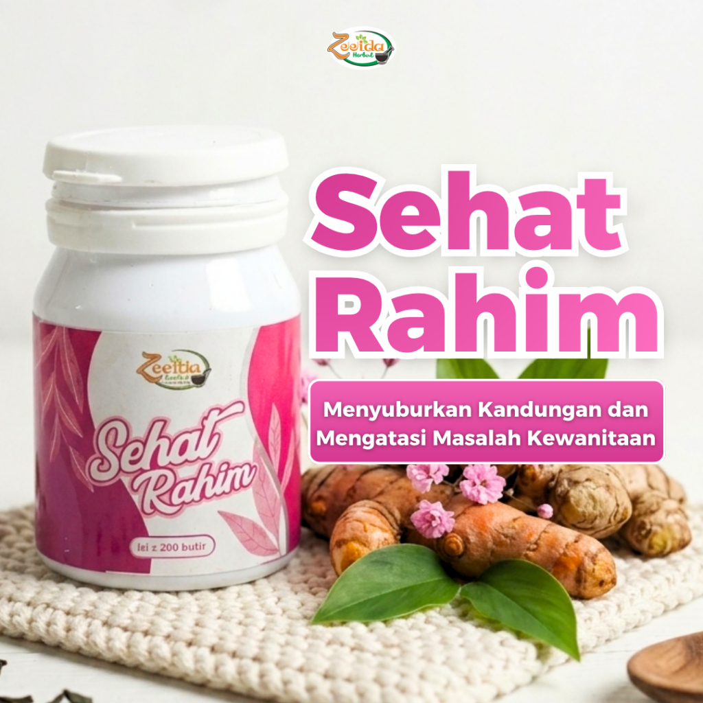 Zeeida Herbal | Sehat Rahim Kapsul Penyubur Kandungan Mencegah Keguguran
