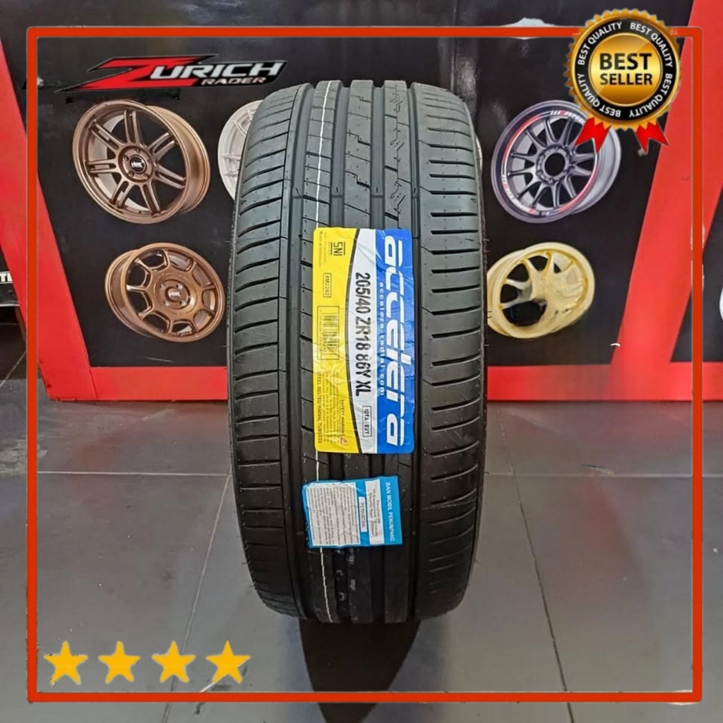 Ban Mobil 205 40 R18 Merek Accelera Iota Evt Ukuran 205 40 R18 Tubles