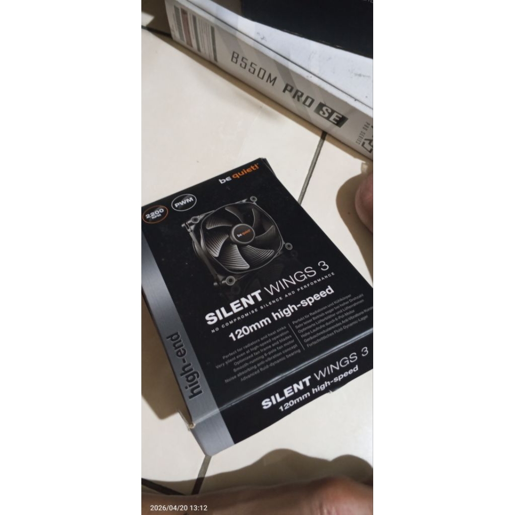 fan pc Be Quiet silent wings 3