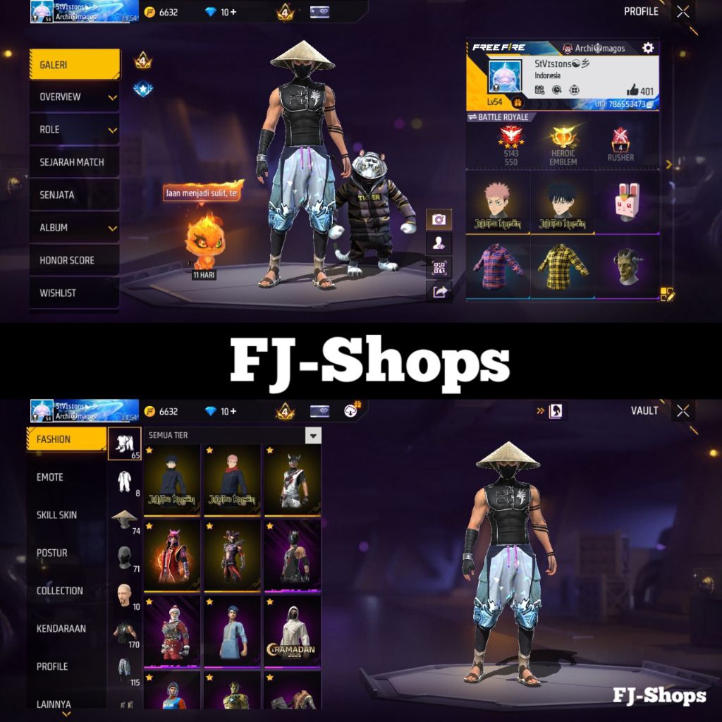 Akun FF Old Murah