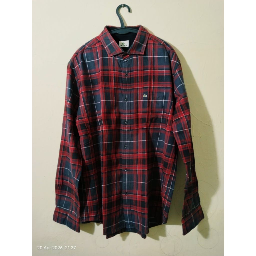 kemeja panjang lacoste