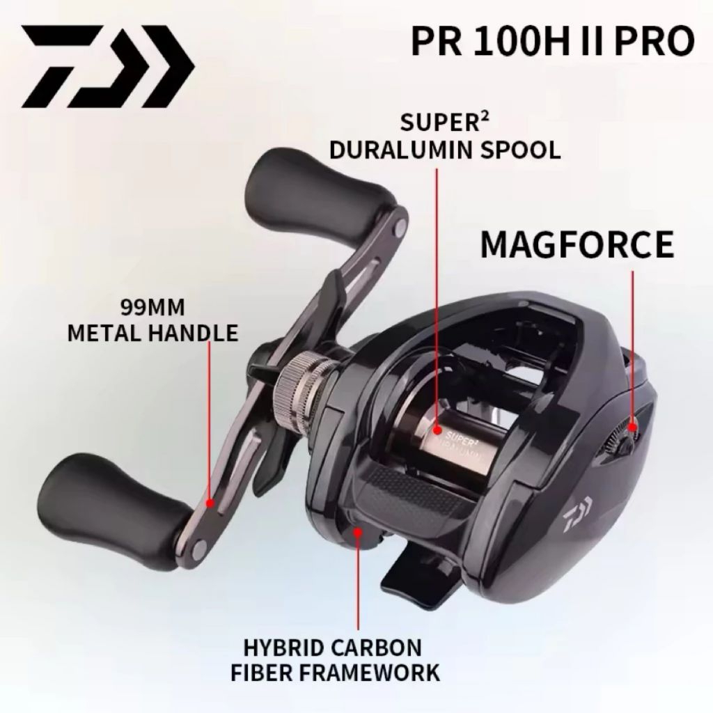 REEL BC DAIWA PR 100H II L 2026 HANDLE KIRI DRAG CLICKER