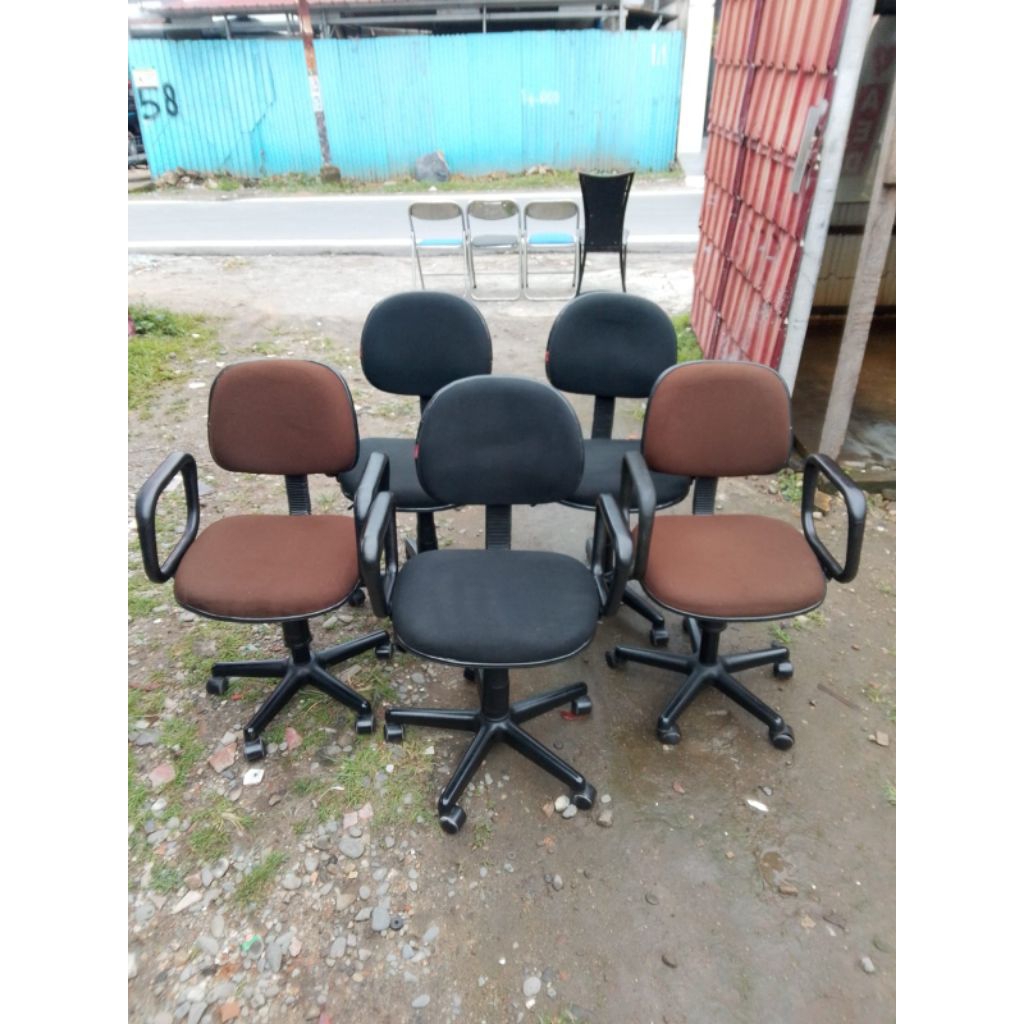 Kursi Kantor Bekas Pakai Tangan/ Kursi Putar/ Kursi Kantor Murah