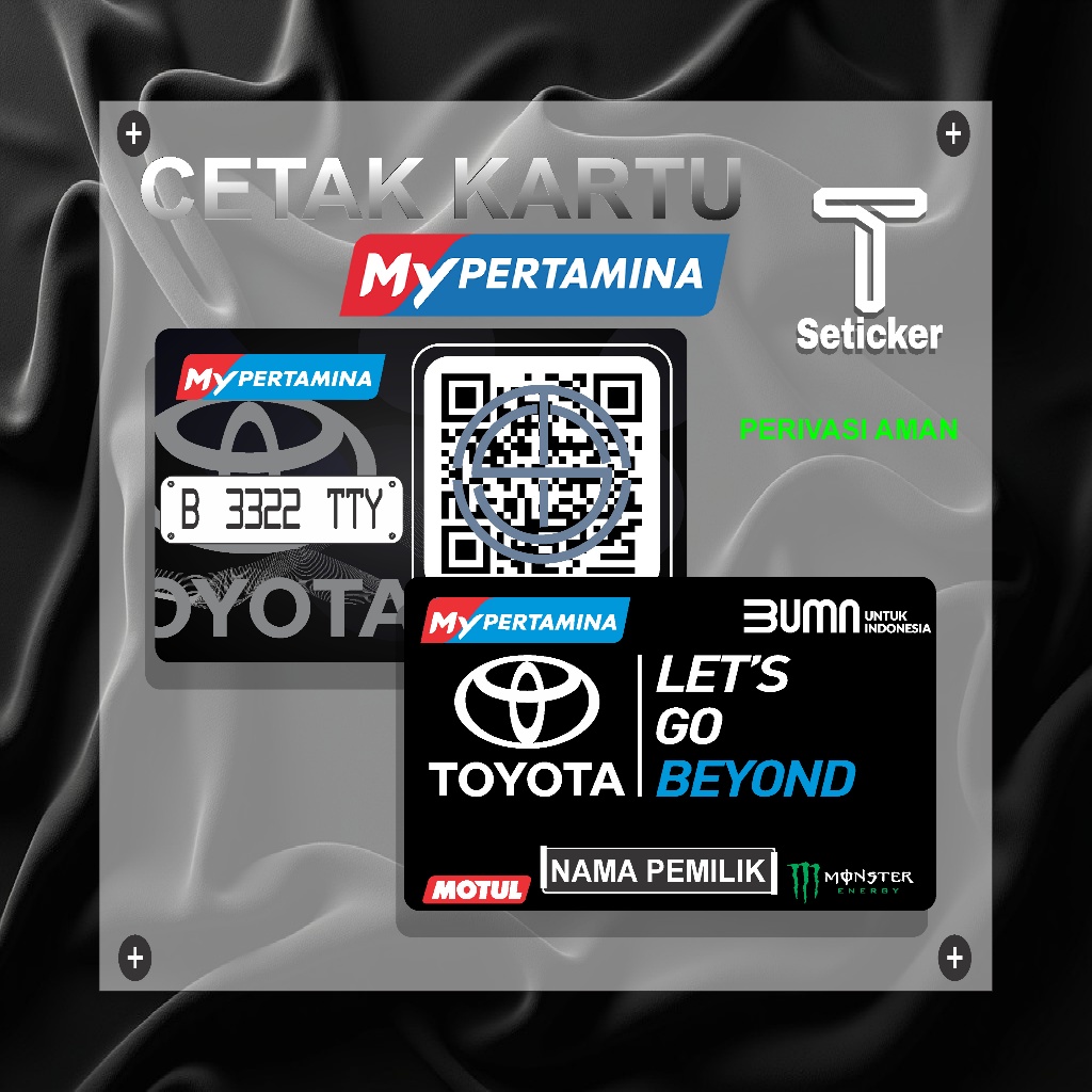Cetak Kartu My Pertamina Barcode | ID CARD | BARCODE MY PERTAMINA