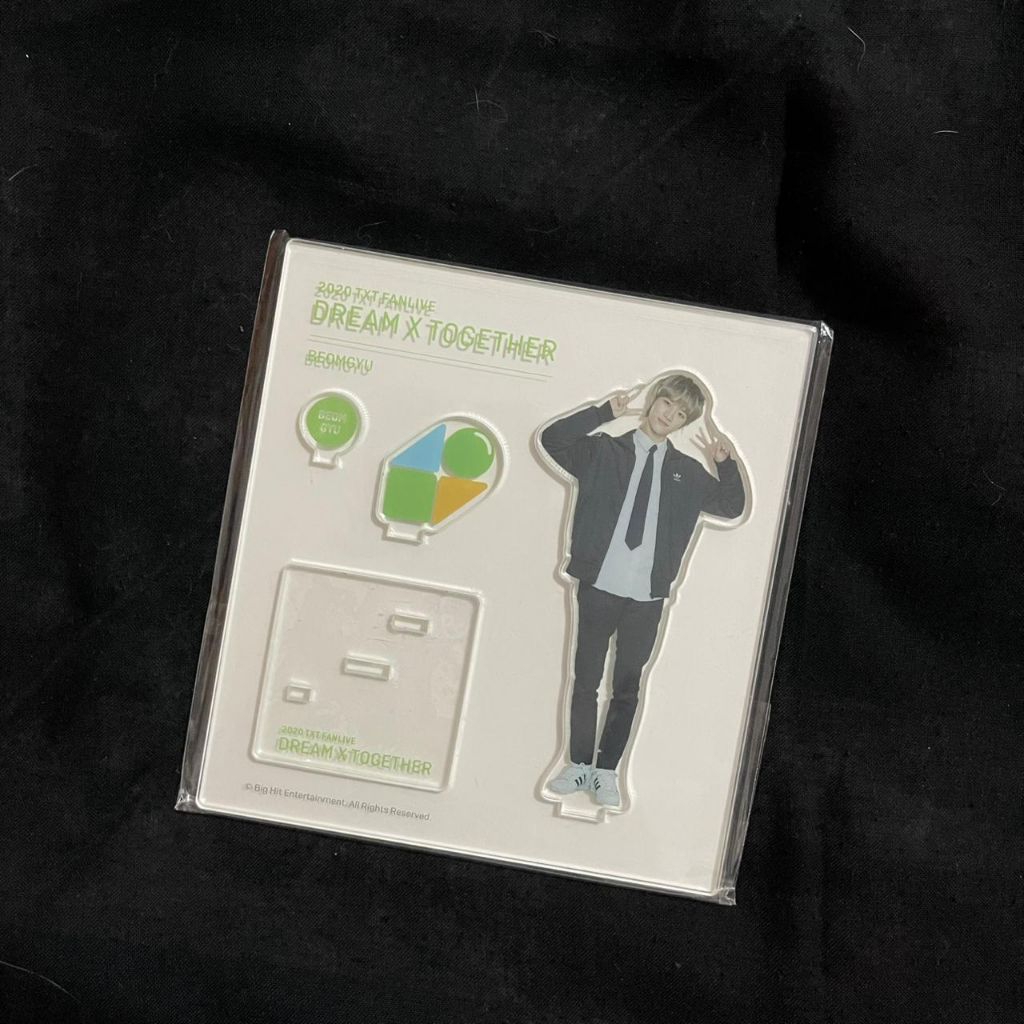 2020 TXT FANLIVE DREAM X TOGETHER - BEOMGYU ACRYLIC STAND (UNSEALED)