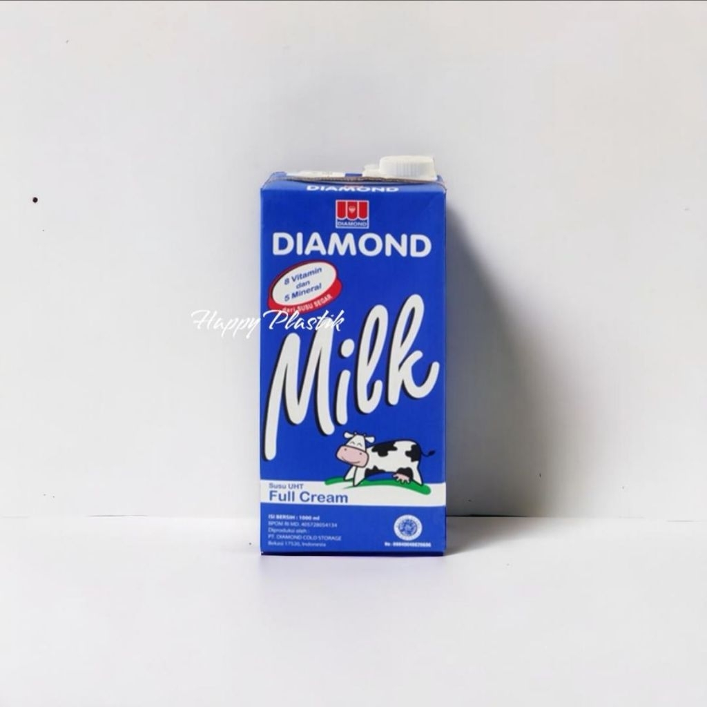 1KARTON DIAMOND SUSU UHT FULL CREAM 1L