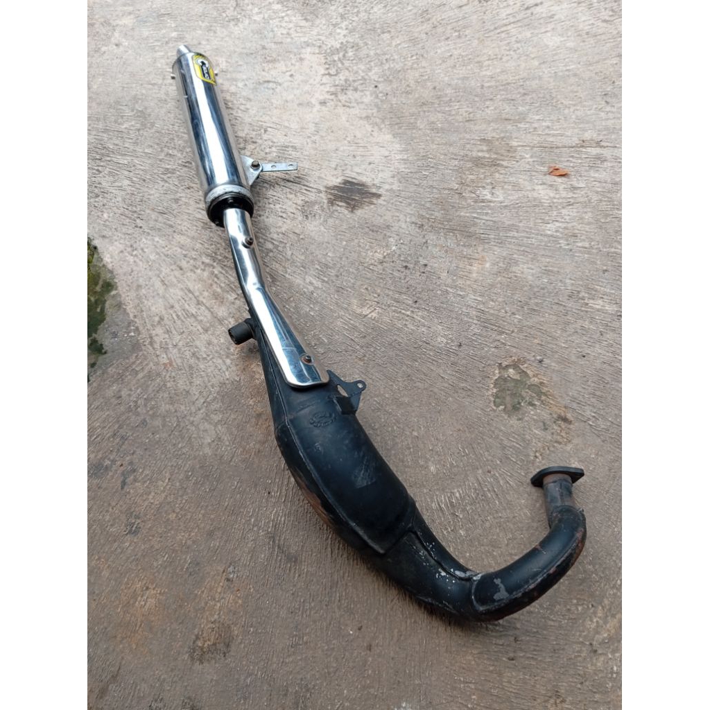knalpot kenalpot Kawasaki ninja r ninja ss original lepasan