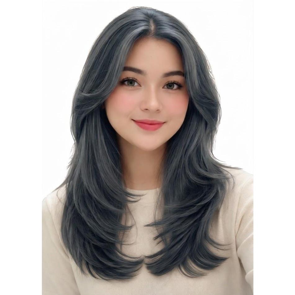 Pewarna Rambut Diosys - Grey Blue 45ml Wajib Bleaching Cat Rambut Praktis di Rumah, Hasil Salon Look