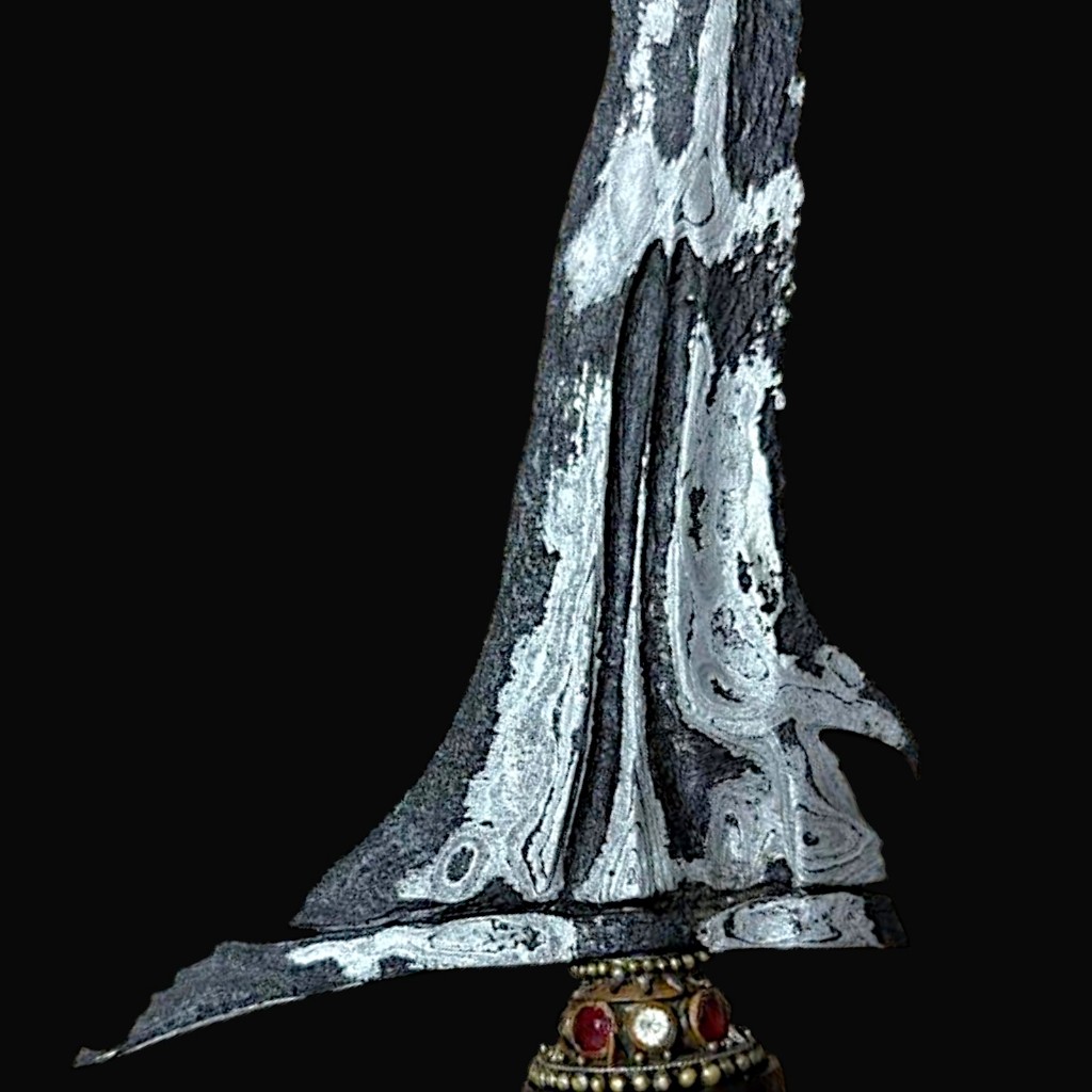 Keris Carito Keprabon Luk 11 Pamor Wos Wutah Tangguh Pajang TUS