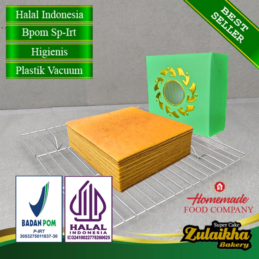 Lapis legit super full wisman 20 x 20 cm + box hampers (hard box)