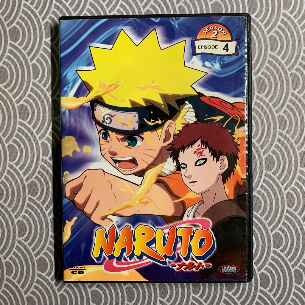 VCD Naruto Season 2 Episode 4 Original Dubbing Bahasa Indonesia | DVD VCD CD Kaset