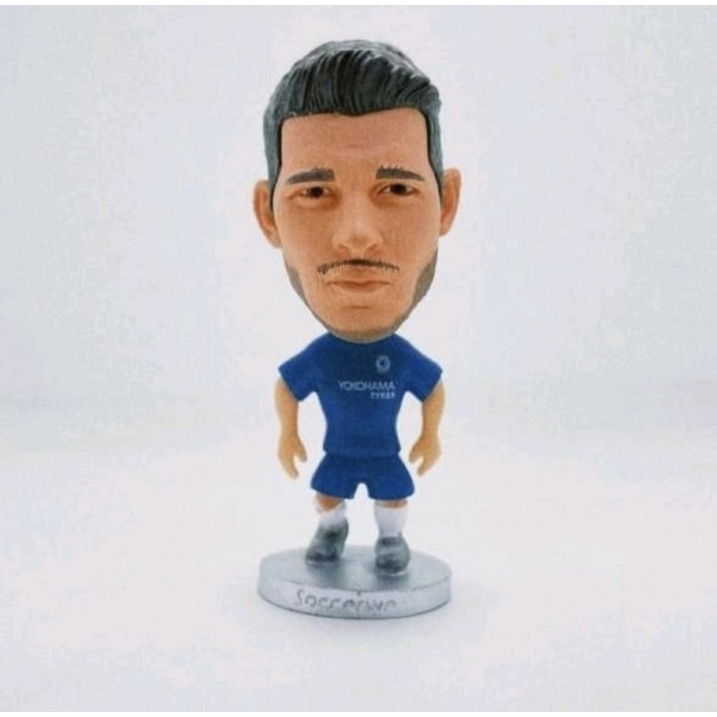 Action figure Alvaro Morata Chelsea 2017 soccerwe