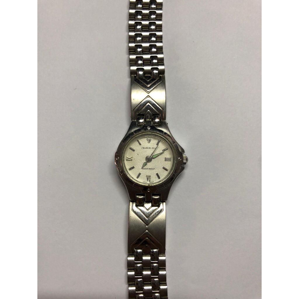 jam tangan wanita charlie jill quartzbwater resist