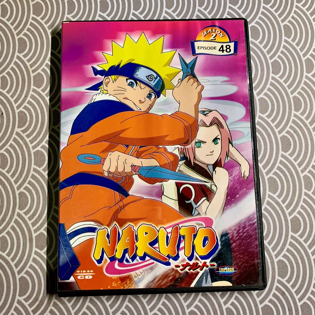VCD Naruto Season 2 Episode 48 Original Dubbing Bahasa Indonesia | DVD VCD CD Kaset