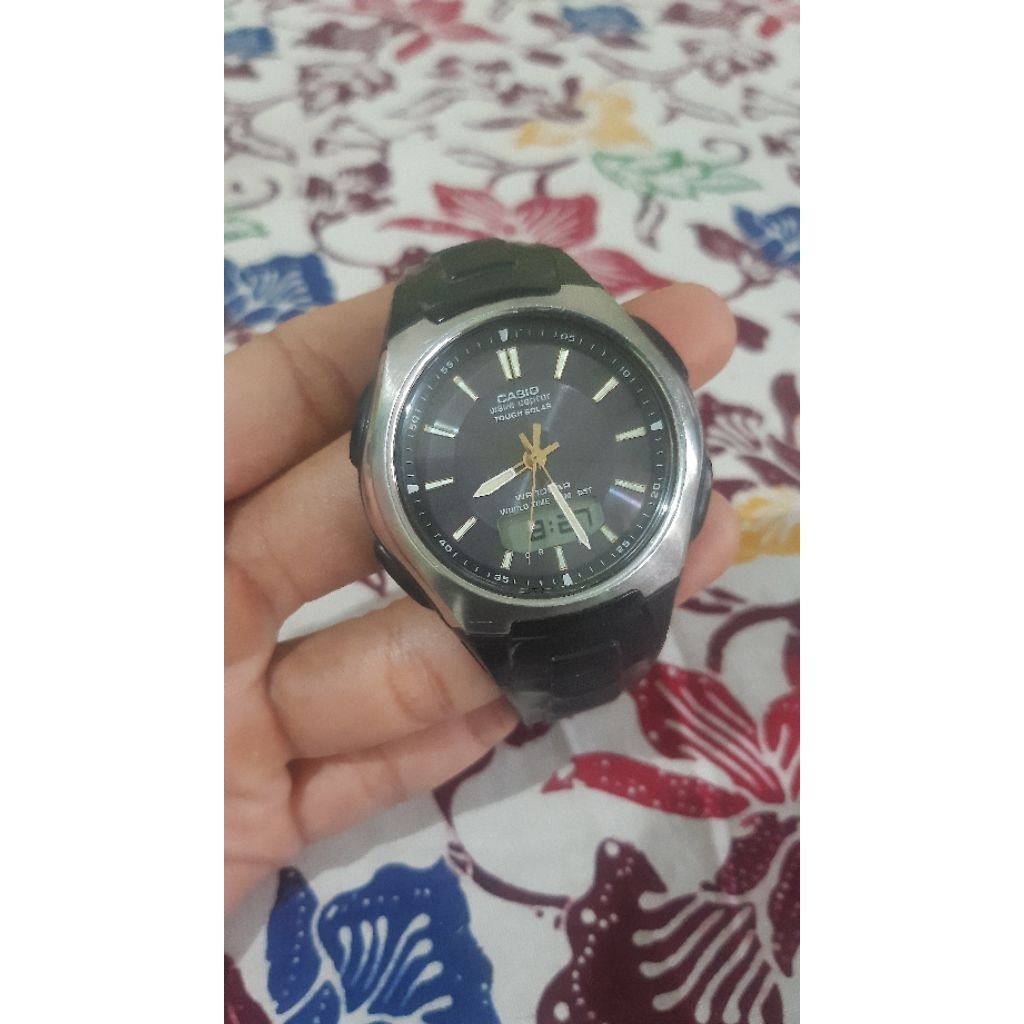 jam tangan casio wva 430j wave ceptor
