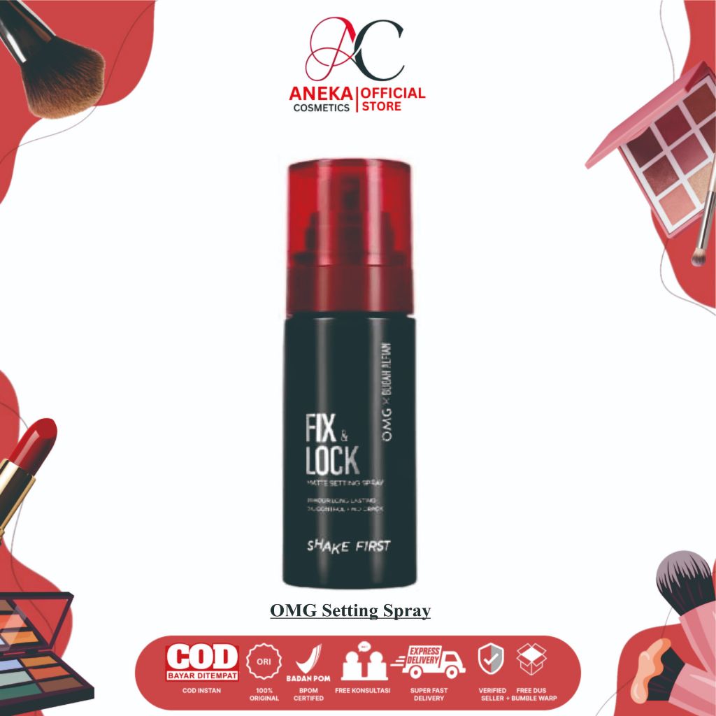 OMG Oh My Glam Fix & Lock Matte Setting Spray 60 ml