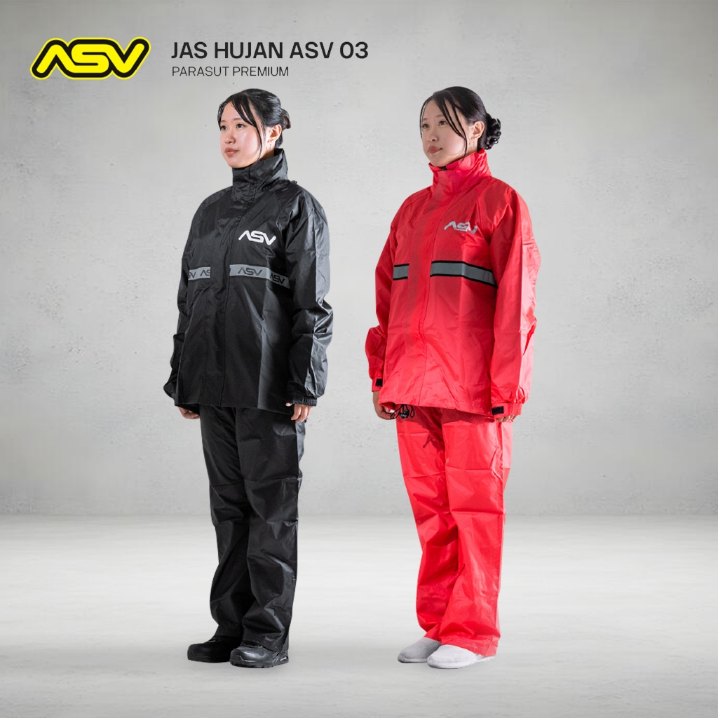 Jas Hujan Stelan Parasut ASV 03