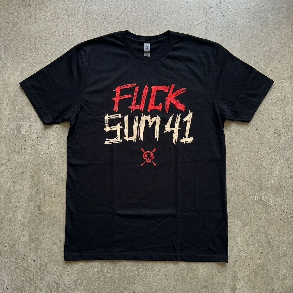 KAOS BAND OFFICIAL SUM 41 - FU*K SUM 41 TOUR 2024