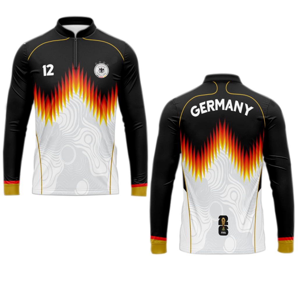 Baju Kaos PILDUN jerman Keren,fullprint Indonesia freeNikname terbaru art 2
