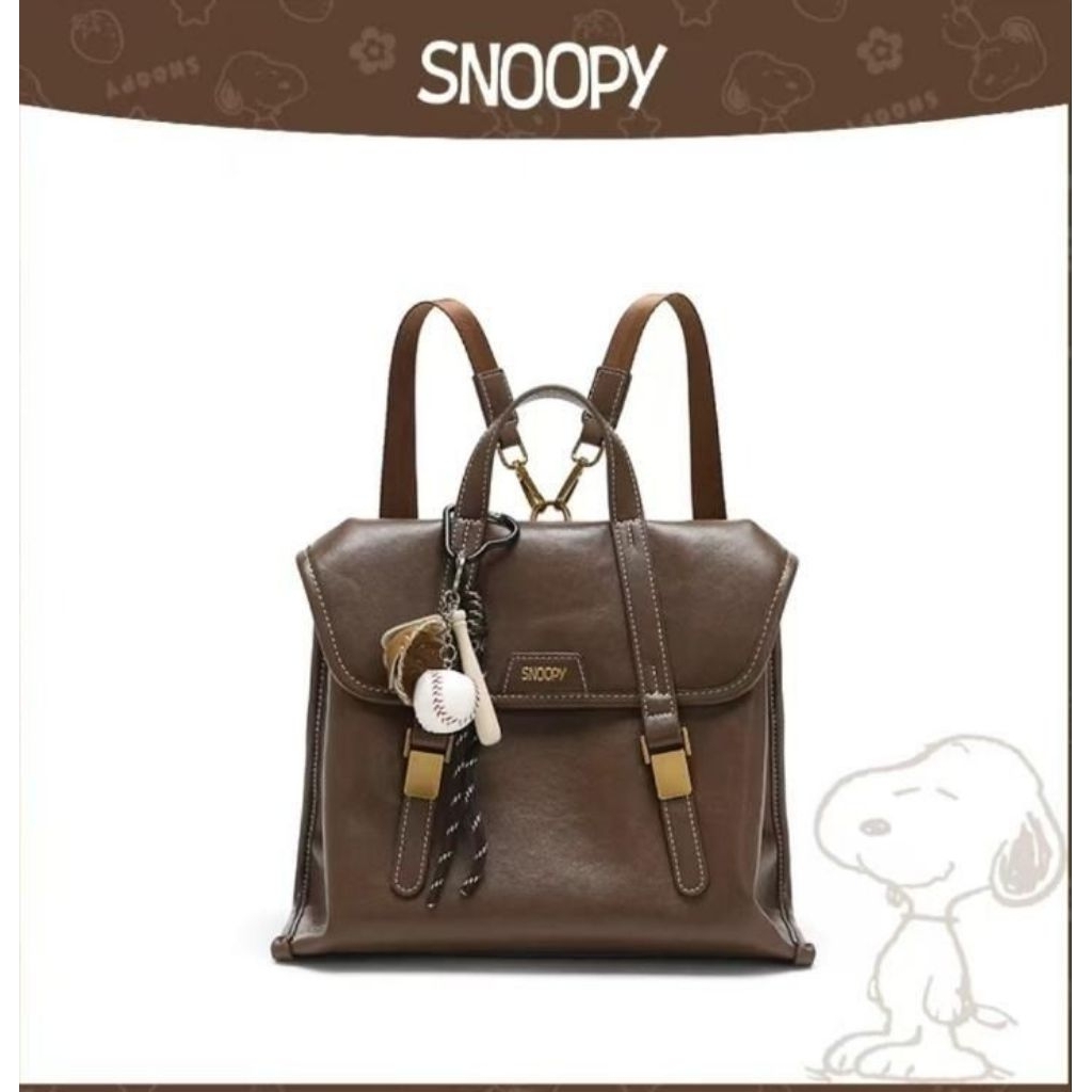 Tas Ransel wanita Snoopy original Premium(RTSS21)