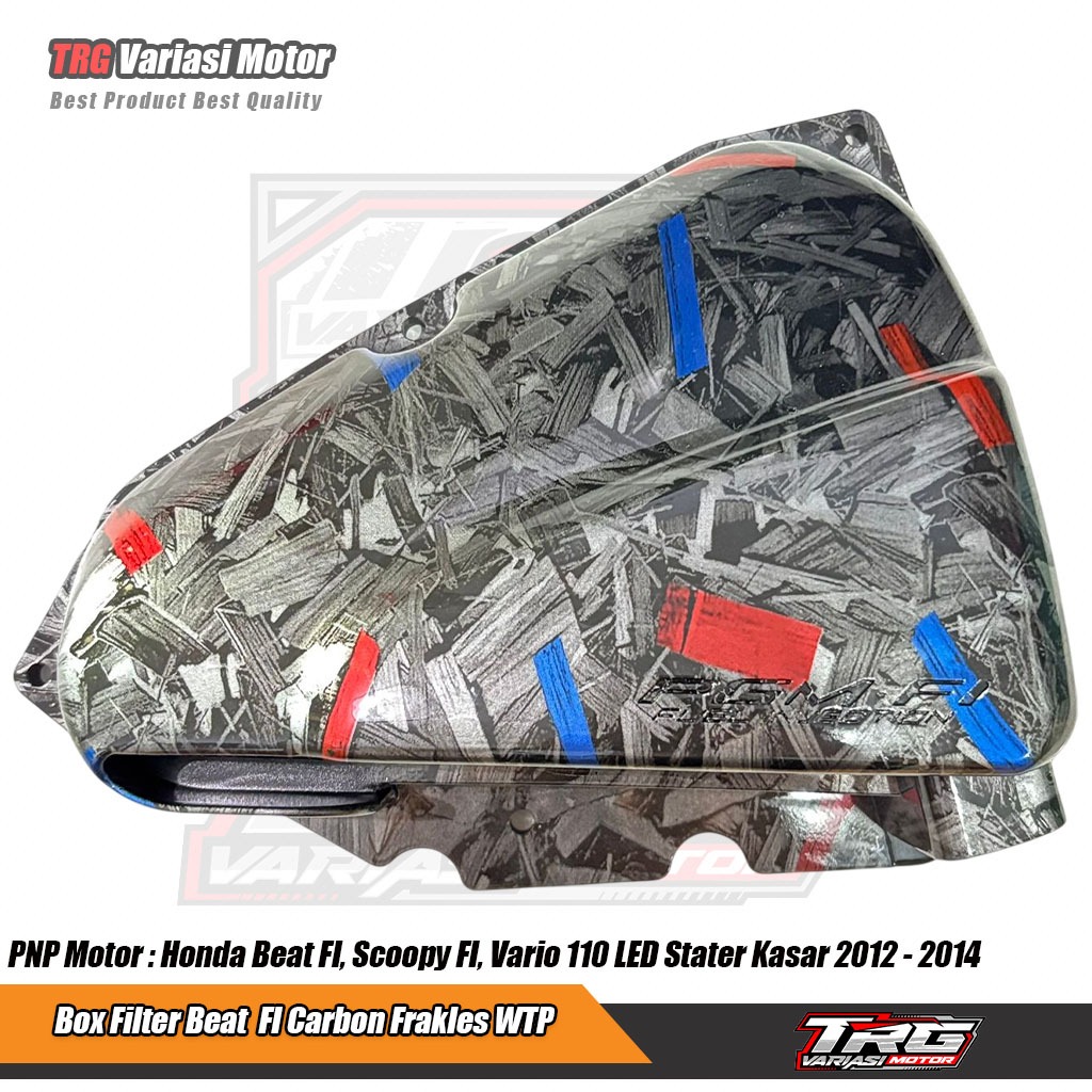 Box Filter Beat FI Carbon Forged Frakles 3 Warna Tutup Box Filter Beat Scoopy Vario 110 Led Stater K