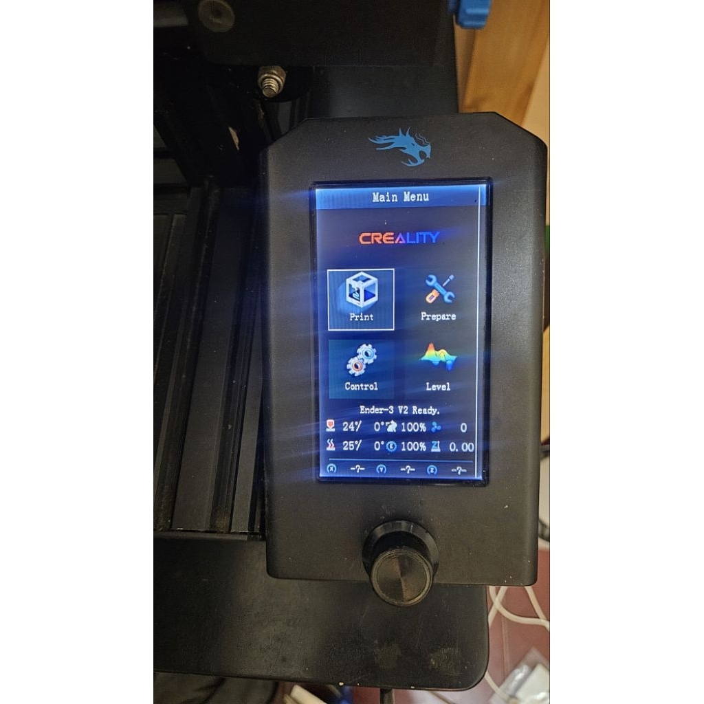 Jual bekas 3d printer creality ender 3 v2