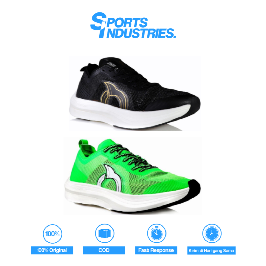 SEPATU RUNNING ORTUSEIGHT  / SEPATU LARI ORTUSEIGHT HYPERSONIC 1.3 100% ORIGINAL