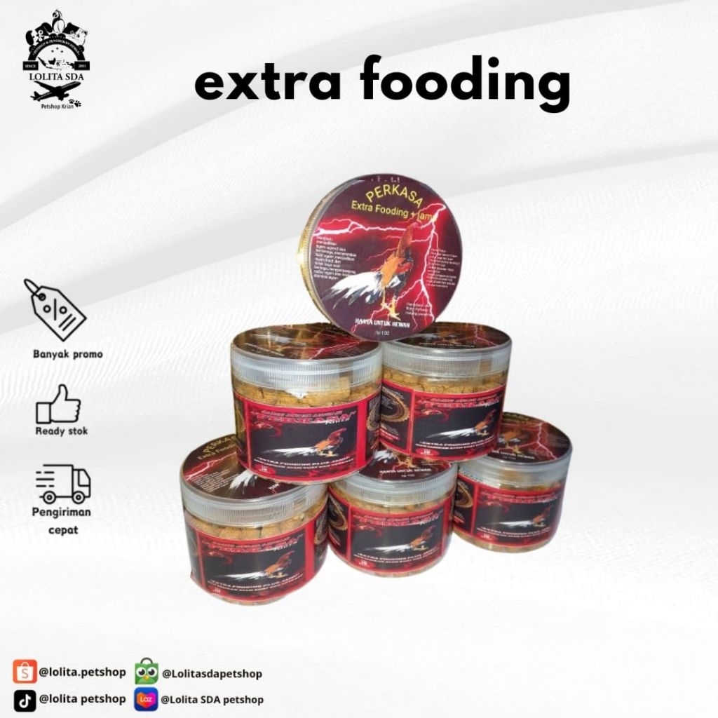 perkasa extra fooding jamu ayam aduan